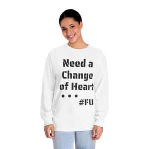 Open image in slideshow, #FU #Heart Follow Us Unisex Classic #LongSleeve T-Shirt
