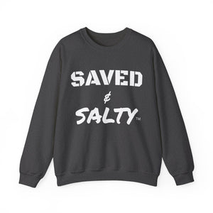 Open image in slideshow, #Saved&amp;Salty #Unisex Heavy Blend™ #Crewneck #Sweatshirt
