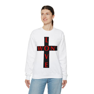 #LoveWon #Unisex Heavy Blend™ Crewneck Sweatshirt #Forgiven
