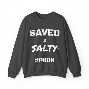 Open image in slideshow, #Saved&amp;Salty #PKOK #Unisex Heavy Blend™ #Crewneck #Sweatshirt
