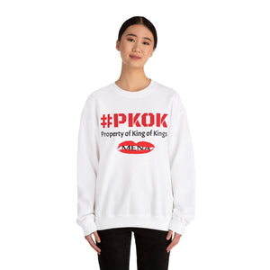 MENA #PKOK Saved | Healed | Delivered Unisex Heavy Blend™ Crewneck Sweatshirt