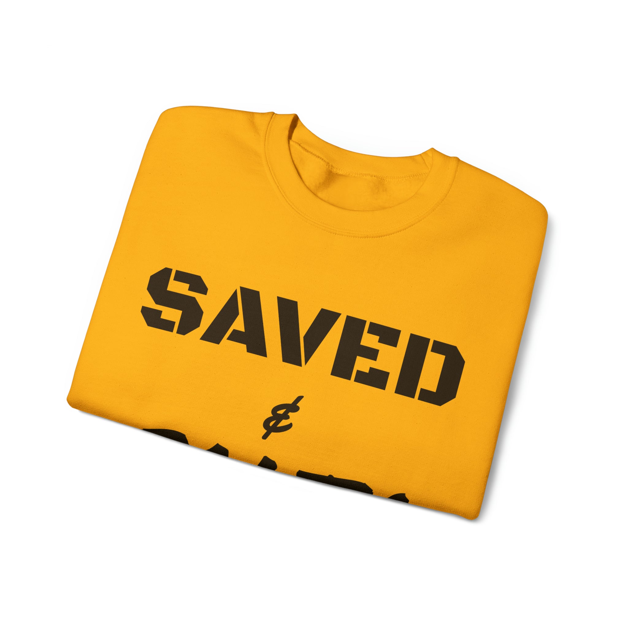 #Saved&Salty #Unisex Heavy Blend™ Crewneck #Sweatshirt