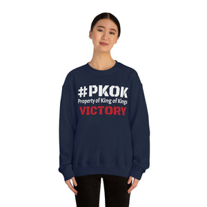 Open image in slideshow, #PKOK VICTORY Unisex Heavy Blend™ Crewneck Sweatshirt
