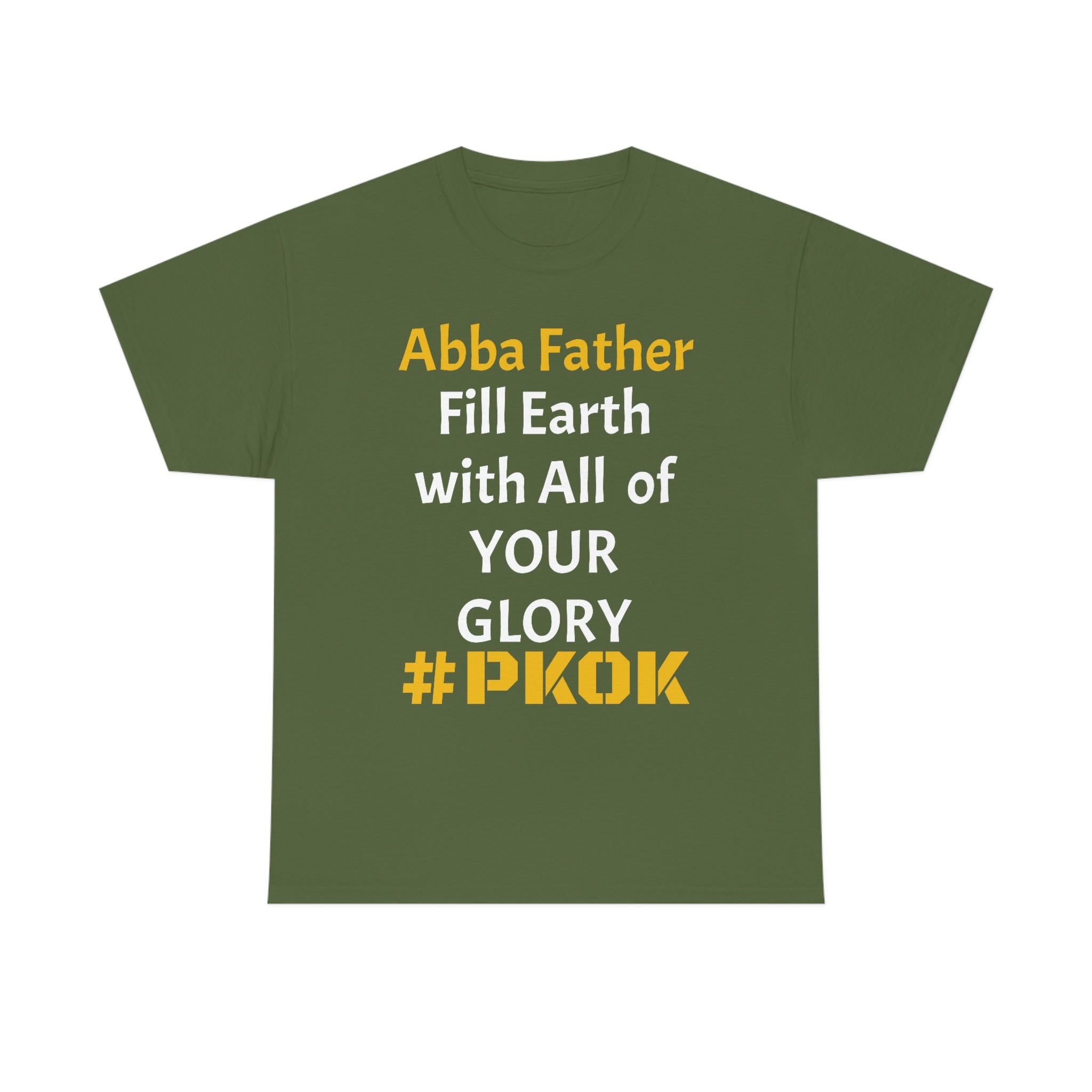 #PKOK Abba Father (Front Side Only)  Unisex Heavy Cotton Tee