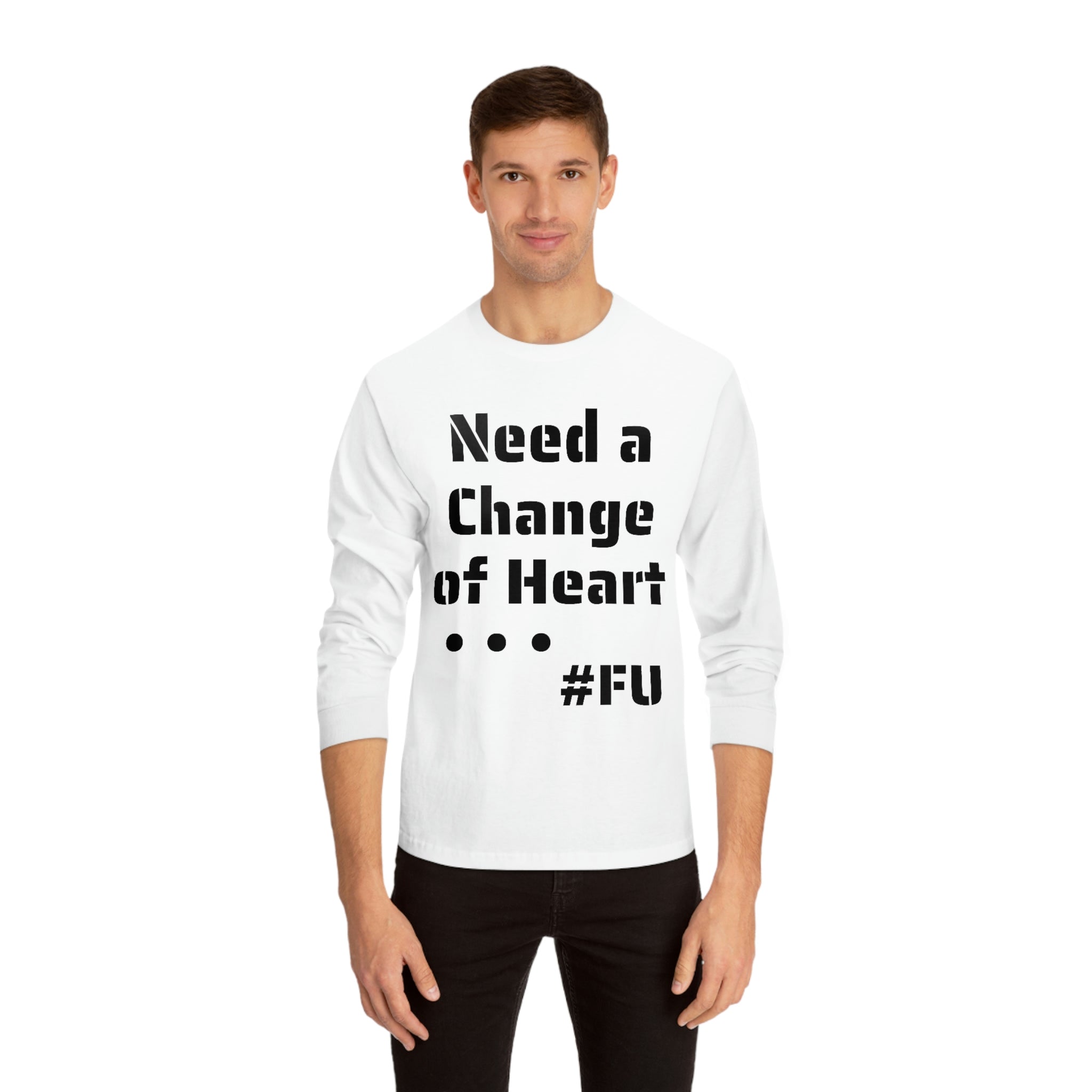 #FU #Heart Follow Us Unisex Classic #LongSleeve T-Shirt