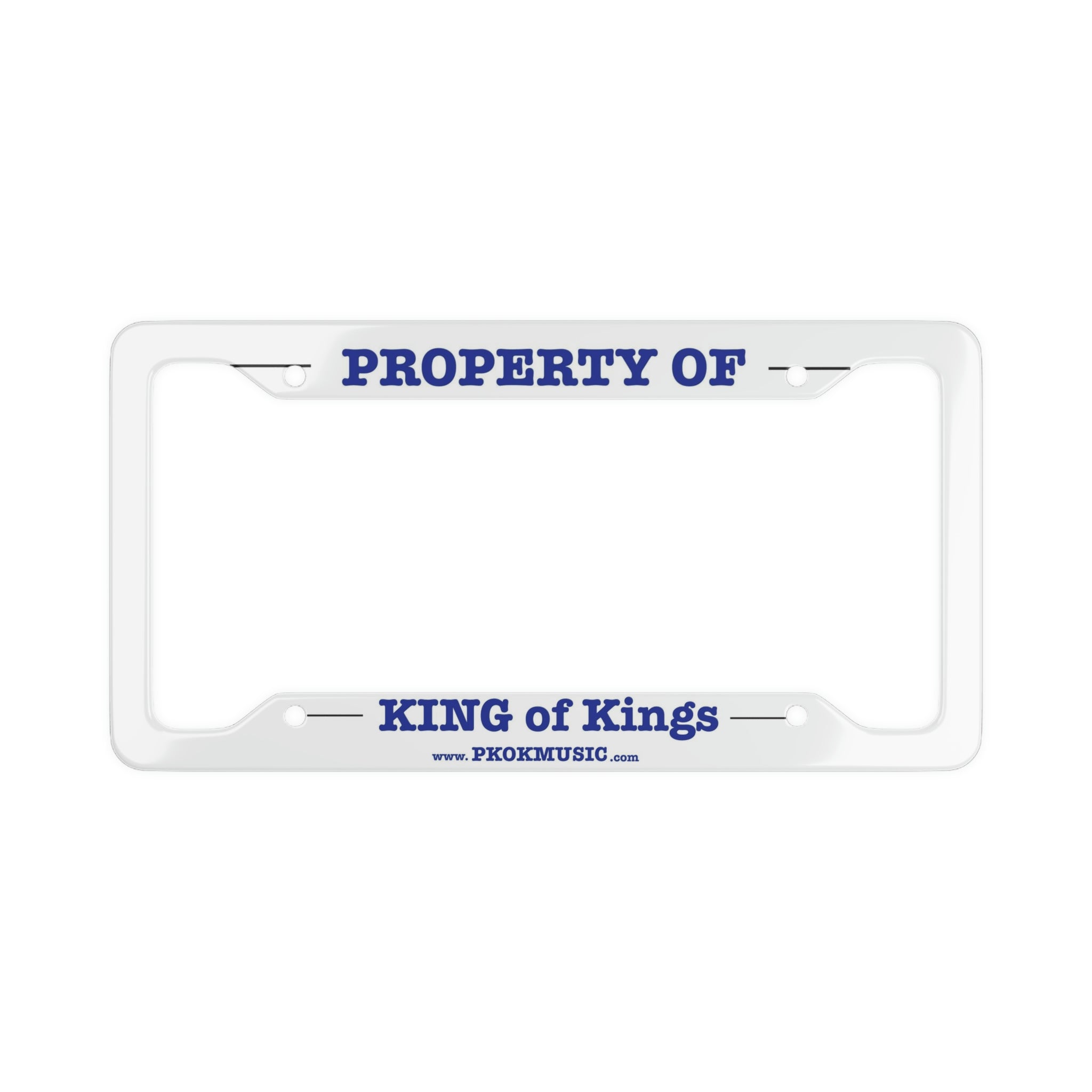 PKOK License Plate Frame