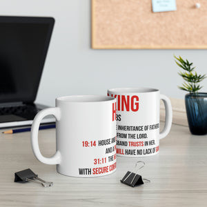 Her King Proverbs Ceramic Mug 11oz