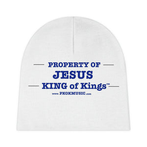 PKOK Baby Beanie:  Property of King Jesus