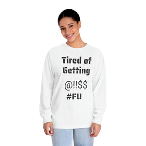 Open image in slideshow, #FU Unisex Classic Long Sleeve T-Shirt
