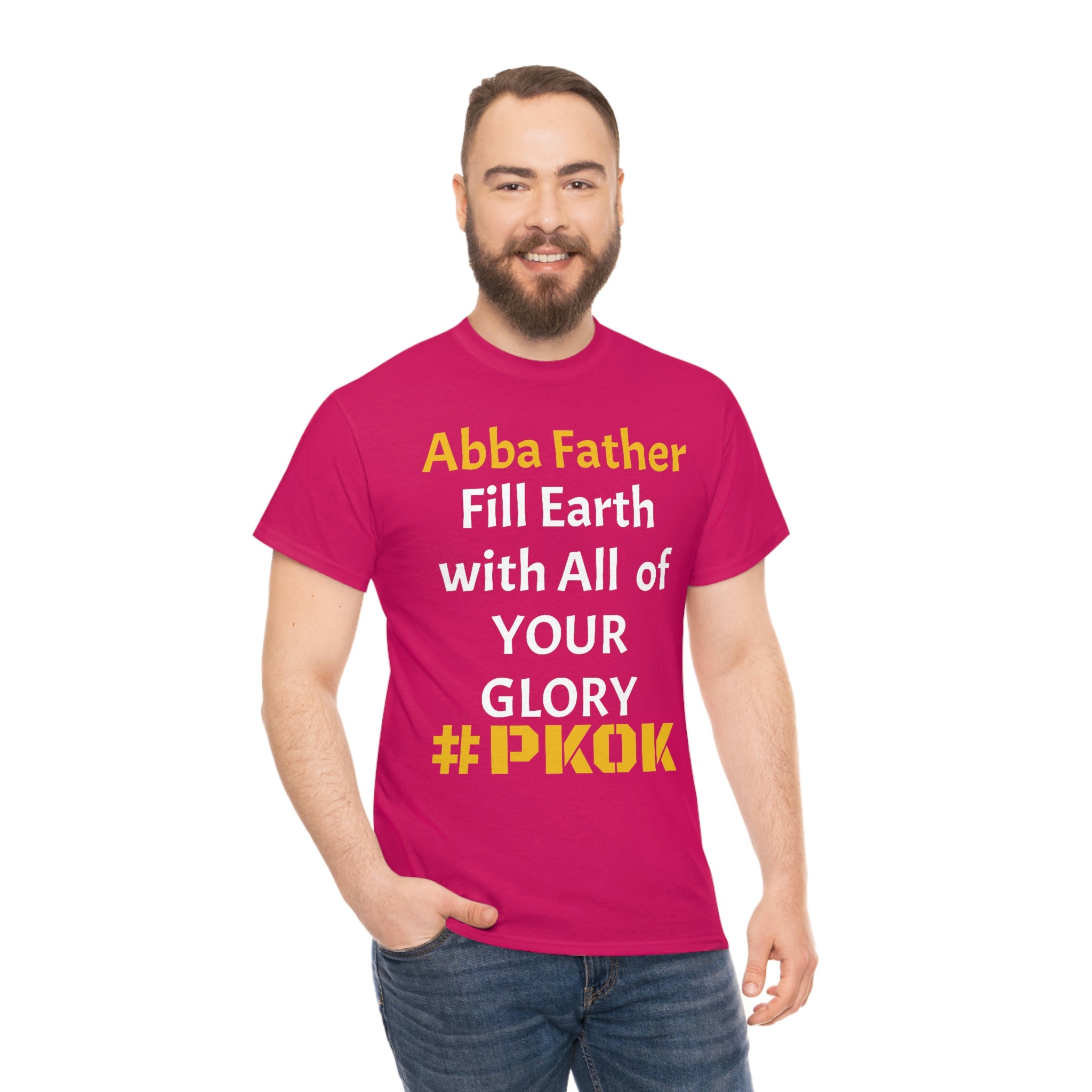 #PKOK Abba Father (Front Side Only)  Unisex Heavy Cotton Tee