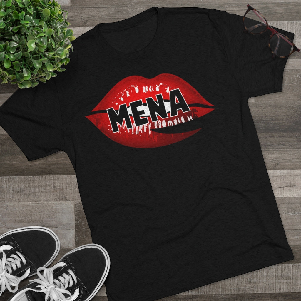 MENA Men's Tri-Blend Crew Tee